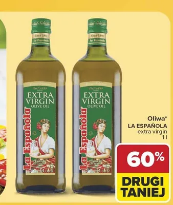 Oliwa extra virgin La Española promocja w Carrefour Market