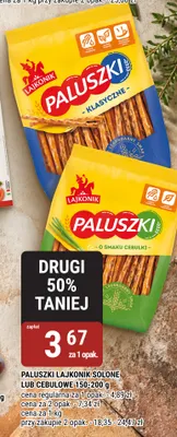 Paluszki Lajkonik solone promocja w bi1