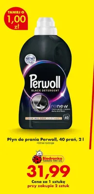 Płyn do prania Perwoll 40 prań promocja w Biedronka