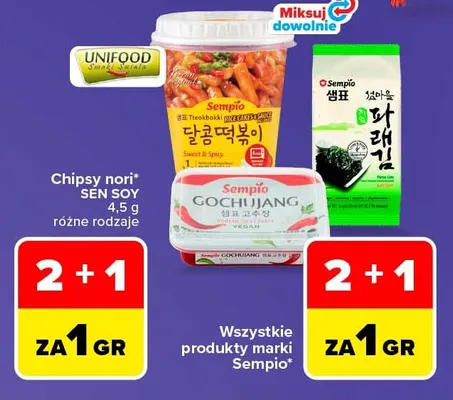 Pasta Gochujang Sempio promocja w Carrefour Market