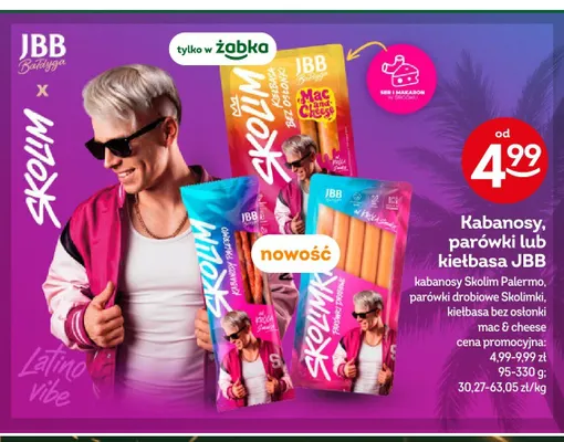 Kabanosy Skolim Palermo JBB Bałdyga promocja w Żabka