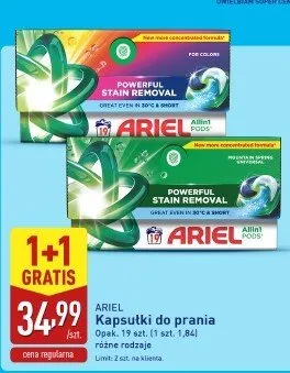 Kapsułki do prania promocja w Aldi
