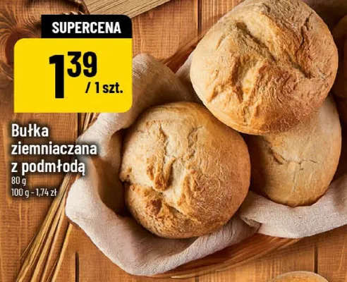 Bułka ziemniaczana z podmłodą promocja w POLOmarket