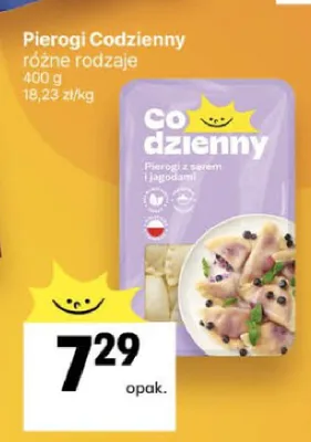Pierogi Codzienny promocja w Delikatesy Centrum
