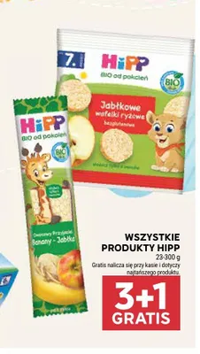 Batonik HiPP Owocowy Przyjaciel Banany-Jabłka promocja w Stokrotka