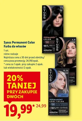 Farba do włosów promocja w Lidl