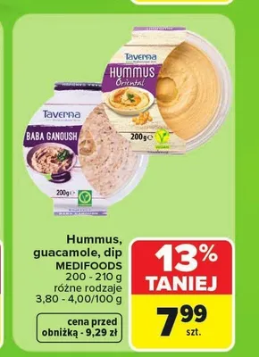 Hummus Taverna promocja w Carrefour Market