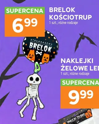 Brelok kościotrup promocja w Stokrotka