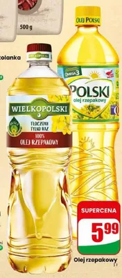 Olej rzepakowy Polski promocja w Dino