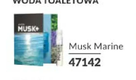 Woda toaletowa Avon Musk Marine promocja w AVON