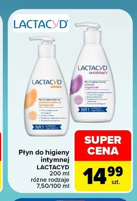 Płyn do higieny intymnej Lactacyd promocja w Carrefour Market