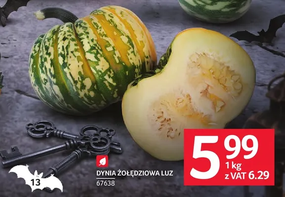 Dynia żołędziowa luz Selgros promocja w Selgros