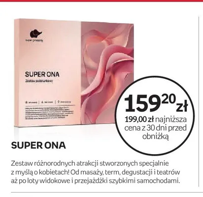 Zestaw podarunkowy Super Ona promocja w Empik