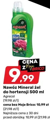 Nawóz Mineral żel do hortensji 500 ml promocja w Bricomarche