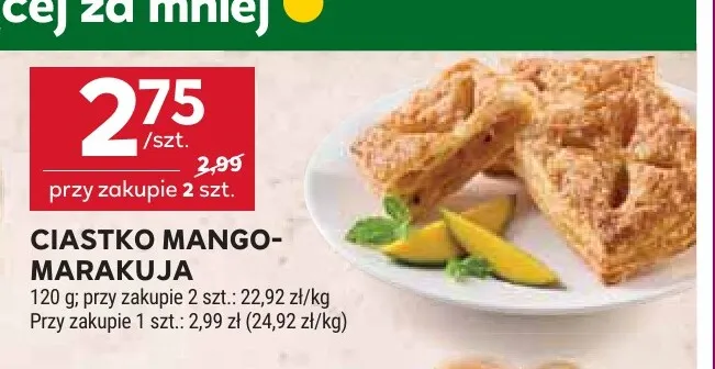 Ciastko mango-marakuja promocja w Stokrotka