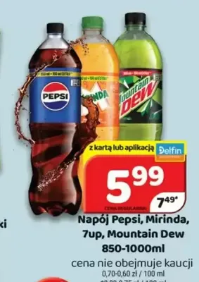 Napój Pepsi promocja w Delfin