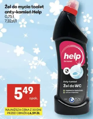 Żel do mycia toalet anty-kamień promocja w Delikatesy Centrum