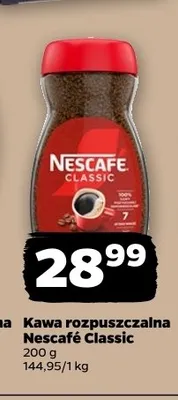 Kawa rozpuszczalna Nescafé Classic promocja w Netto