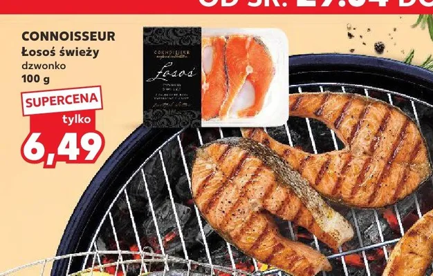 Łosoś świeży dzwonko Connoisseur promocja w Kaufland