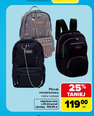 Plecak młodzieżowy Head promocja w Carrefour