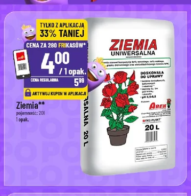Ziemia uniwersalna Arex promocja w POLOmarket