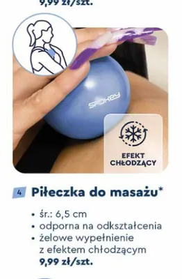 Piłeczka do masażu Spokey promocja w Biedronka