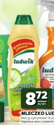Mleczko do czyszczenia Ludwik promocja w Stokrotka