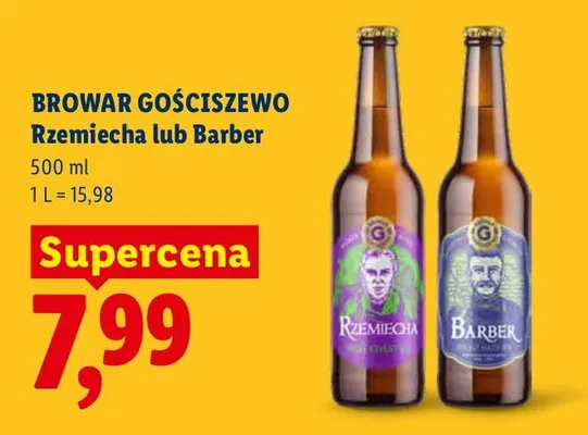 Piwo kraftowe Barber promocja w Lidl