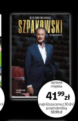 Książka Szpakowski promocja w Empik