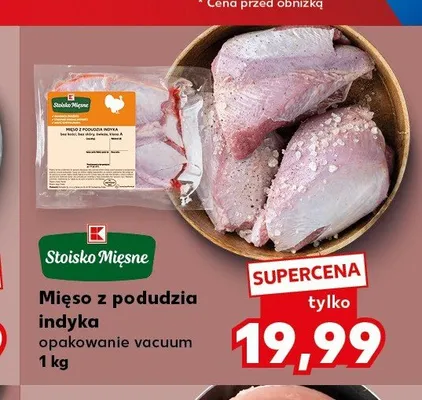 Mięso z podudzia indyka Stoisko Mięsne promocja w Kaufland