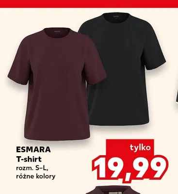 T-shirt Esmara promocja w Kaufland