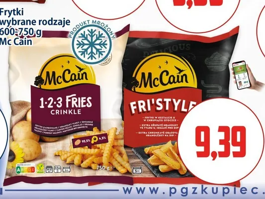 Frytki McCain Fri'Style promocja w Kupiec
