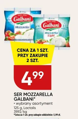 Ser mozzarella Galbani promocja w Chata Polska