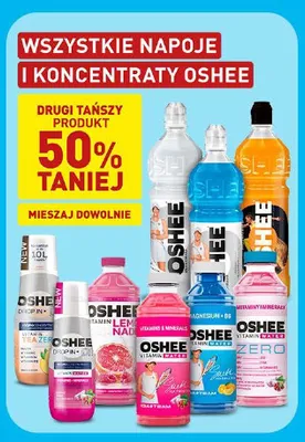 Napój Oshee Vitamin Water promocja w Aldi