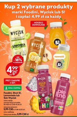 Lemoniada Wycisk Limonka promocja w Żabka