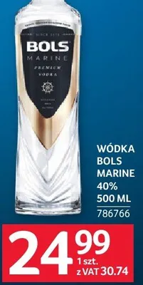 Wódka Bols Marine 40% 786766 promocja w Selgros