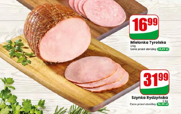 Szynka Rydzyńska Agro Rydzyna promocja w Dino