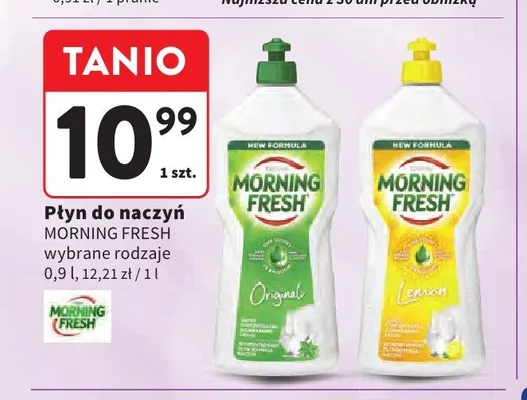 Płyn do naczyń Morning Fresh Original promocja w Intermarche