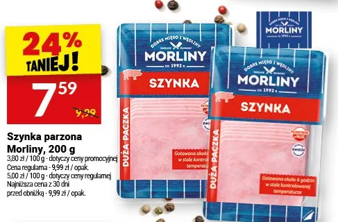 Szynka parzona promocja w Twój Market