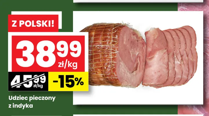 Udziec pieczony z indyka promocja w emma MARKET