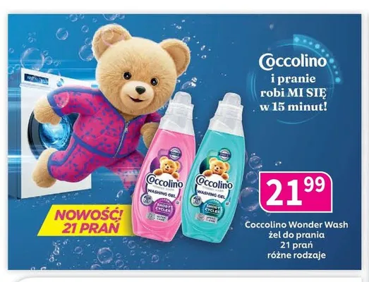 Żel do prania Coccolino Wonder Wash promocja w Drogerie Polskie