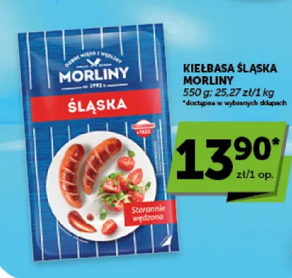 Kiełbasa śląska Morliny promocja w ABC