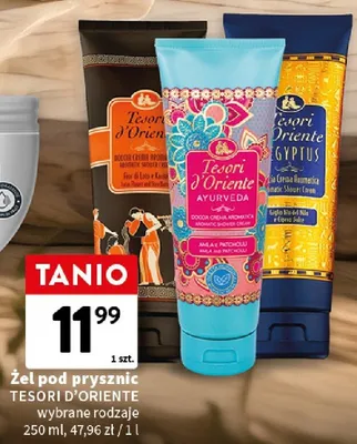 Żel pod prysznic Tesori d'Oriente Fior di Loto promocja w Intermarche