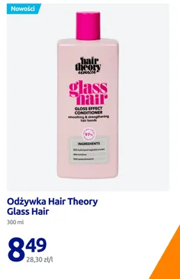 Odżywka Glass Hair promocja w Action