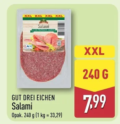 Salami promocja w Aldi