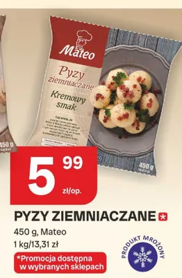 Pyzy ziemniaczane promocja w Chorten