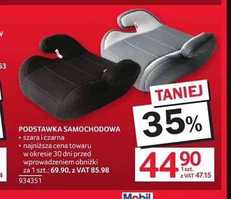 Podstawka samochodowa promocja w Selgros