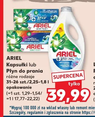 Płyn do prania Ariel promocja w Kaufland