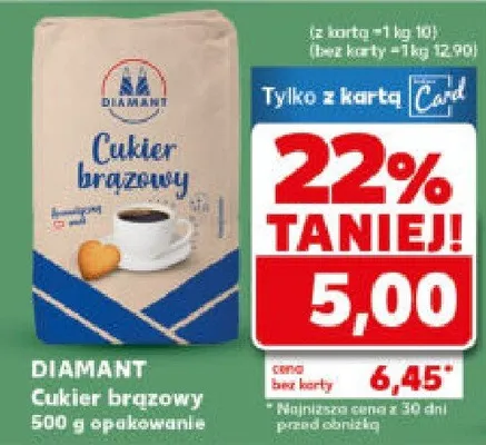 Cukier brązowy promocja w Kaufland