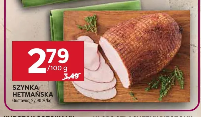 Szynka Hetmańska Gustavus promocja w Stokrotka